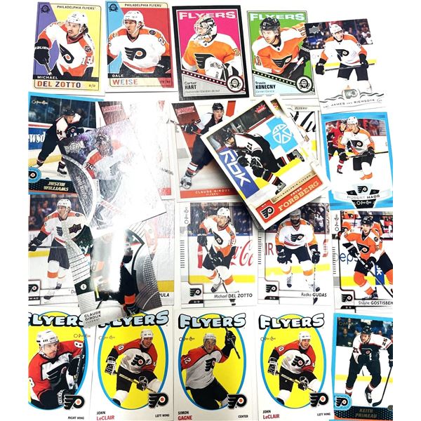 Philadelphia Flyers Hockey Cards As Shown