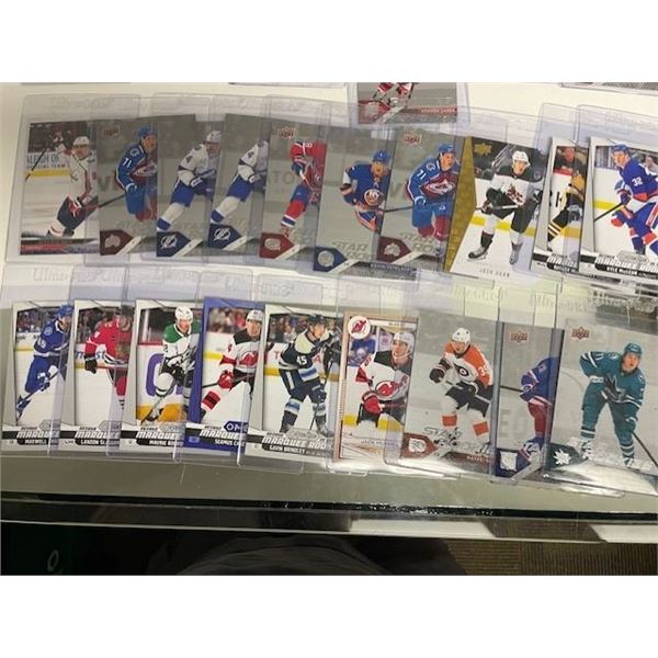 2024-25 lot of 29 upper deck and o-pee-chee