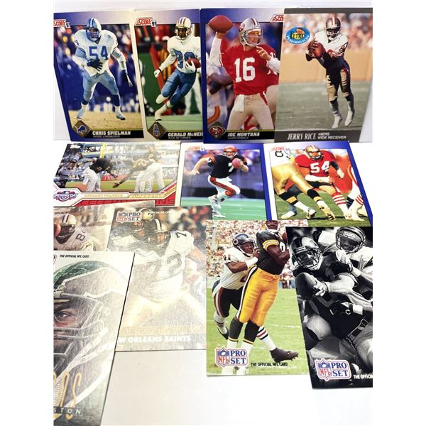 NFL Cards as shown