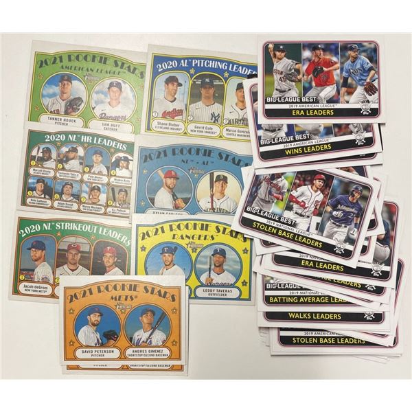 Baseball Cards as shown