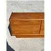 Image 3 : Teak 6 Drawer Lowboy Dresser - Approx: 63x19 & 26.5"T