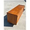 Image 5 : Teak 6 Drawer Lowboy Dresser - Approx: 63x19 & 26.5"T