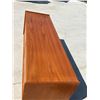 Image 7 : Teak 6 Drawer Lowboy Dresser - Approx: 63x19 & 26.5"T