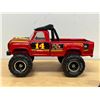 Image 2 : Tonka Pressed Steel Off Road Truck with Spare Tire & Accessories Approx: 14.5x7.5 & 8.5"T