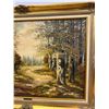 Image 3 : Original E. Nicol on Canvas Painting - Frame approx: 44x32"