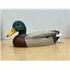 Image 1 : Bob LaFleche Mallard Drake Hand Carved & Painted Wood Duck 12.75"