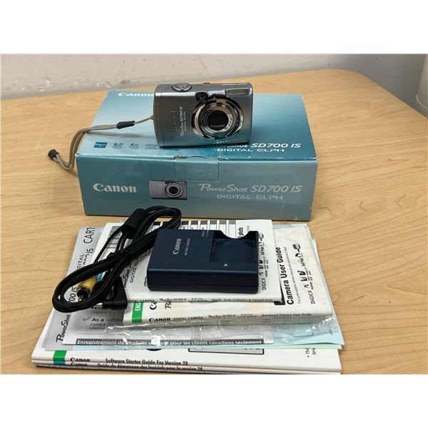 Canon Power Shot SD700 IS Digital Camera 6.0 Megapixel 4x optical zoom