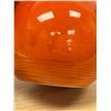 Image 2 : Vintage Orange Ball Jug / Handled Pitcher - Possibly Homer Laughlin 7.5"T