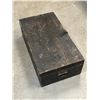Image 7 : Antique Wooden Tool Box - Large approx: 32x18 & 10.25"T