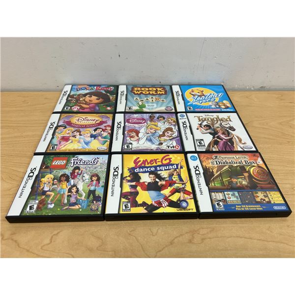9 Complete Nintendo DS Games - see all photos