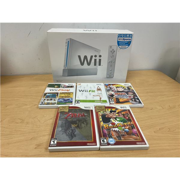 Nintendo Wii Game Bundle - see all photos, not tested