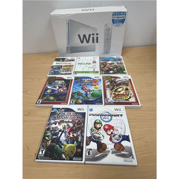 Nintendo Wii Game Bundle - see all photos, not tested