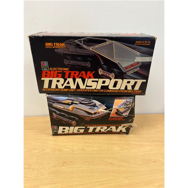 Vintage Milton Bradley Electronic Big Trak & Transport - not tested, see photos