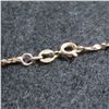 Image 3 : 10K Yellow Gold chain.  Marked 10K on clasp.   Approx length 17"  Beautiful!