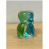 Image 2 : Signed Chalet Canada Art Glass Owl Figure 3.5"T