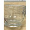 Image 3 : Saphire Blue Fire King Embossed Measuring Cup & Hazel Atlas 2 cup embossed Measure