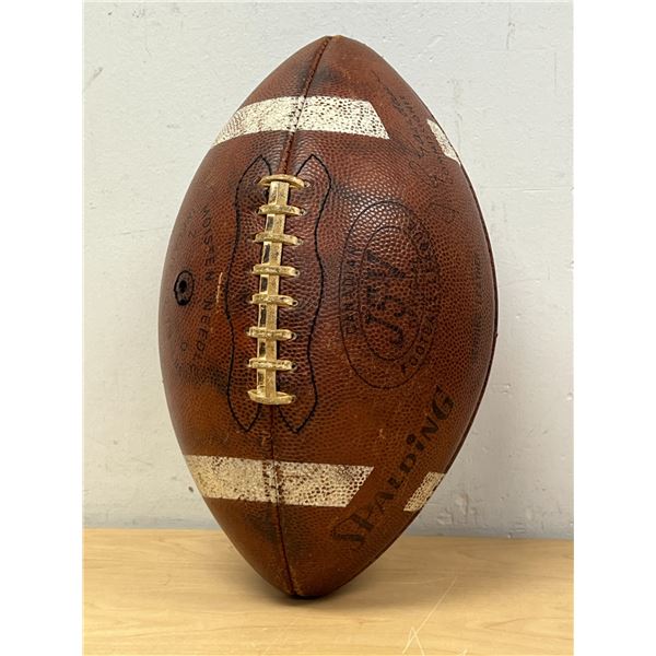 Vintage Spalding J5V Canadian CFL Football