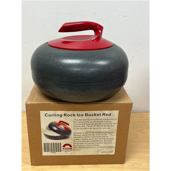 Asham Curling Stone Ice Bucket - Plastic
