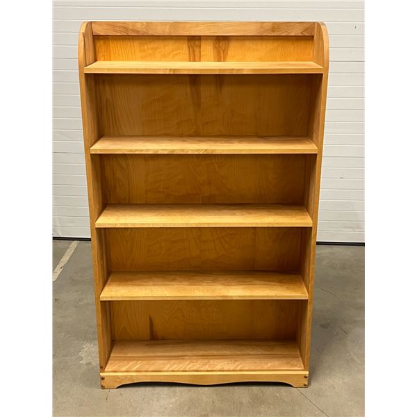 Nice Solid Wood Display Shelf / Bookcase Approx: 36x9.5 & 60"T