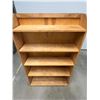 Image 3 : Nice Solid Wood Display Shelf / Bookcase Approx: 36x9.5 & 60"T