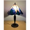 Image 2 : Tiffany Style Table Lamp - Works - Approx: 16"W 23"T