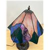 Image 5 : Tiffany Style Table Lamp - Works - Approx: 16"W 23"T