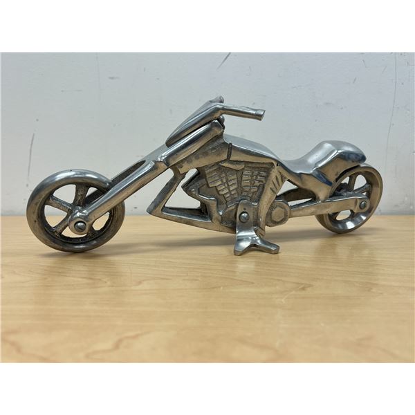 Unusual Metal Chopper Style Motorcycle 14"