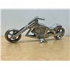 Image 1 : Unusual Metal Chopper Style Motorcycle 14"