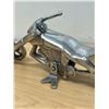 Image 6 : Unusual Metal Chopper Style Motorcycle 14"