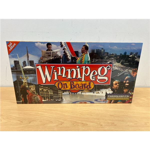 New Sealed Winnipeg On Board - Board Game