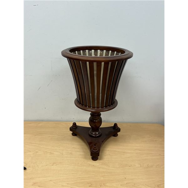 Wooden Plant Holder 13"W 19"T