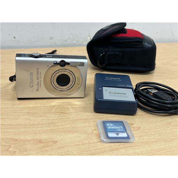 Canon Power Shot Digital Camera SD1100 IS Elph 8.0 Megapixel