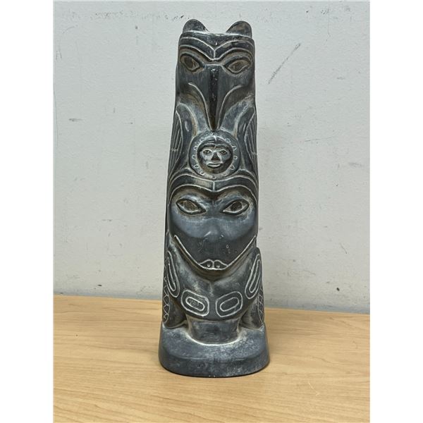 Abbott Canada Stone? Pacific West Coast Totem Pole 11"