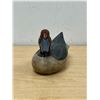 Image 2 : Gary Lowenthal 9" Green Wing Teal Duck Decoy
