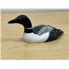 Image 2 : J.B Garton Common Loon 7" Duck Decoy Wood Sculpture