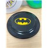 Image 2 : 3 Frisbees - Batman / Heat wave (changes color) and Green/Blue Wham-O