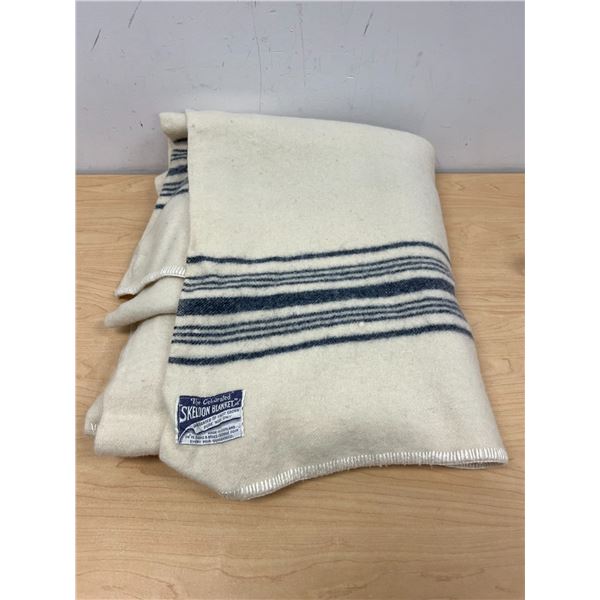 Scottish Pure Wool Skeldon Blanket Approx: 74x64"