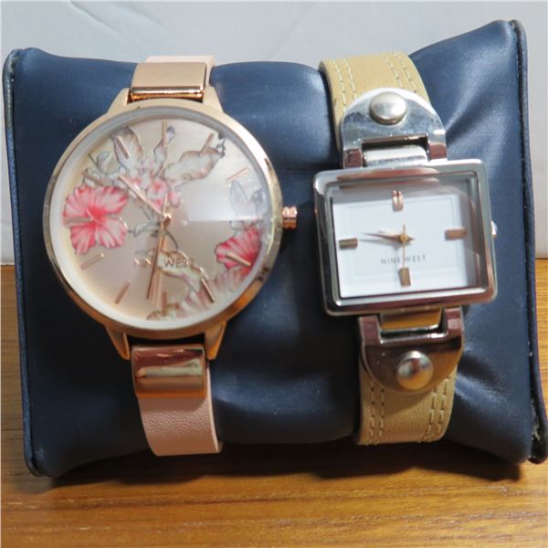 2 NINE WEST Ladie's watches - see description and photos