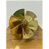 Image 2 : Heavy Brass Propeller on Wood Base (presentation award maybe) Base approx: 9x12"