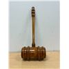 Image 1 : Large Oversized Wooden Gavel 21" - you be the judge - see photos