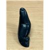 Image 4 : R. Owen Soapstone Seal Sculpture 4"T
