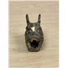 Image 4 : Vintage Brass Dragon Head - Approx: 3"W 2.25"T