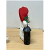 Image 3 : Ceramic Santa Clause Table Lamp Décor Piece - Works 11.75"W 11.75"T