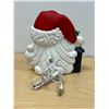 Image 4 : Ceramic Santa Clause Table Lamp Décor Piece - Works 11.75"W 11.75"T