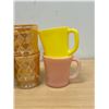 Image 2 : Lot of 8 Fire King Coffee Mugs