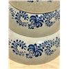 Image 2 : 3 Pyrex Homestead Cinderella Nesting Mixing Bowls Largest 4L