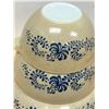 Image 3 : 3 Pyrex Homestead Cinderella Nesting Mixing Bowls Largest 4L