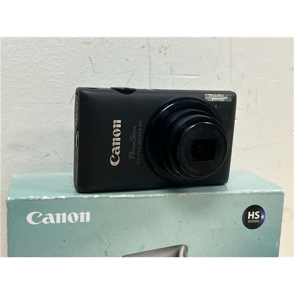 Canon Power Shot Elph 300HS Digital Camera 12.1 Megapixels 5X wide zoom