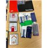 Image 3 : Digital Camera Batteries / Chargers / SD cards and accessories Lot - see all photos, nothing tested