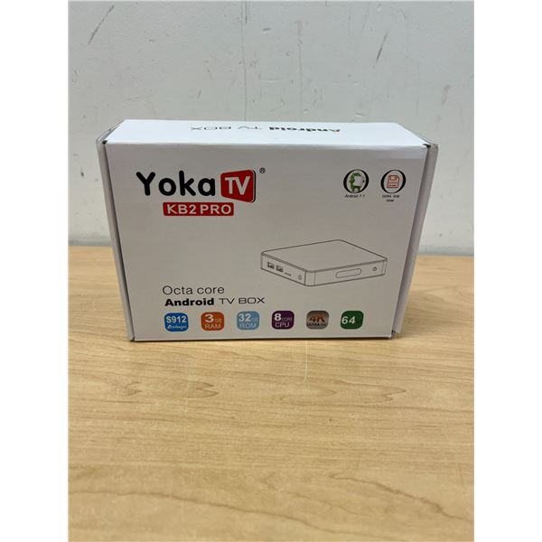 Yoka TV KB2 PRO Android TV Box - not tested